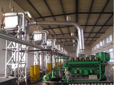 內蒙烏海發電機組余熱鍋爐調試成功，運行正常