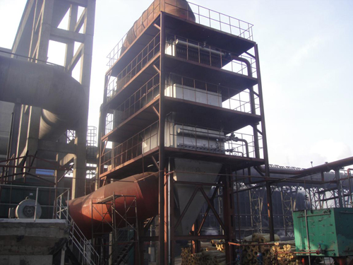 山西襄汾焦化爐余熱鍋爐工程現場 山西襄汾焦化爐余熱鍋爐工程現場