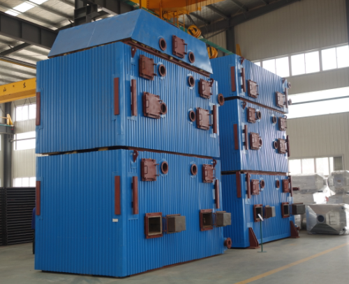 車間生產(chǎn)的礦熱爐余熱鍋爐 車間生產(chǎn)的礦熱爐余熱鍋爐