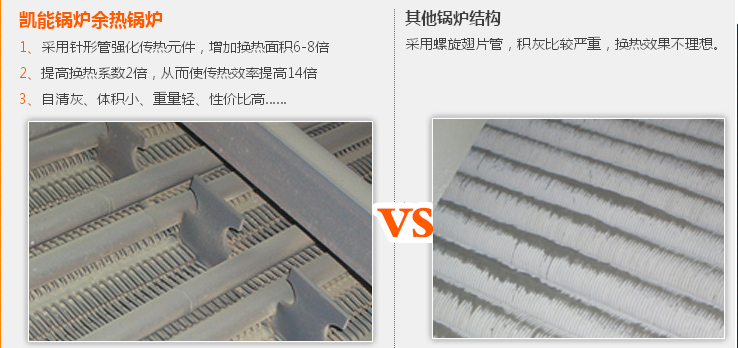 余熱鍋爐積灰對比圖 余熱鍋爐積灰對比圖