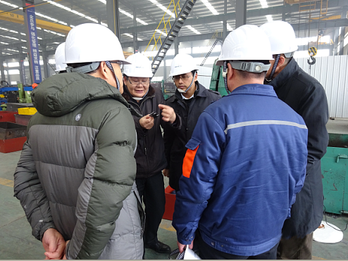 凱能鍋爐總經理陪同參觀 凱能鍋爐總經理陪同參觀