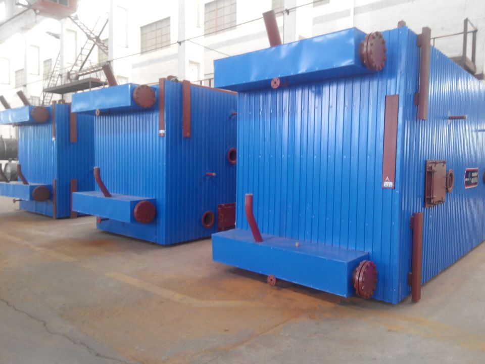 車間生產的礦熱爐余熱鍋爐 車間生產的礦熱爐余熱鍋爐