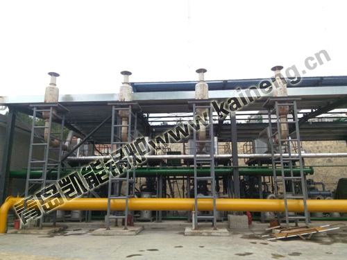 凱能發電機組余熱鍋爐現場