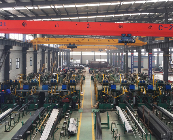 H型翅片管焊接生產線