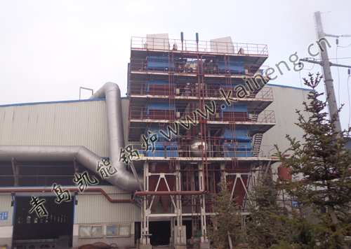 凱能礦熱爐余熱鍋爐現(xiàn)場 凱能礦熱爐余熱鍋爐現(xiàn)場