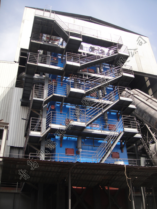 硅鐵礦熱爐余熱鍋爐現場 硅鐵礦熱爐余熱鍋爐現場