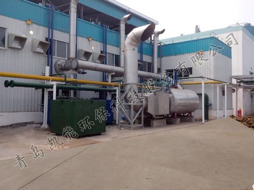 沼氣發電機組余熱鍋爐現場 沼氣發電機組余熱鍋爐現場