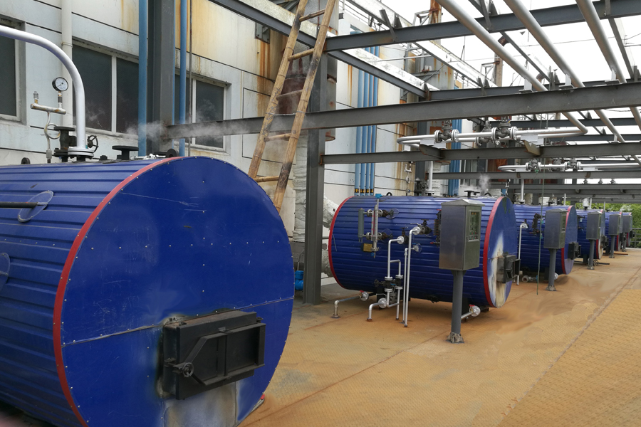 1000kW螺紋管沼氣機組余熱鍋爐