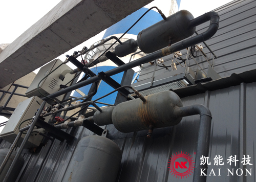 激波脈沖吹灰器應用現場