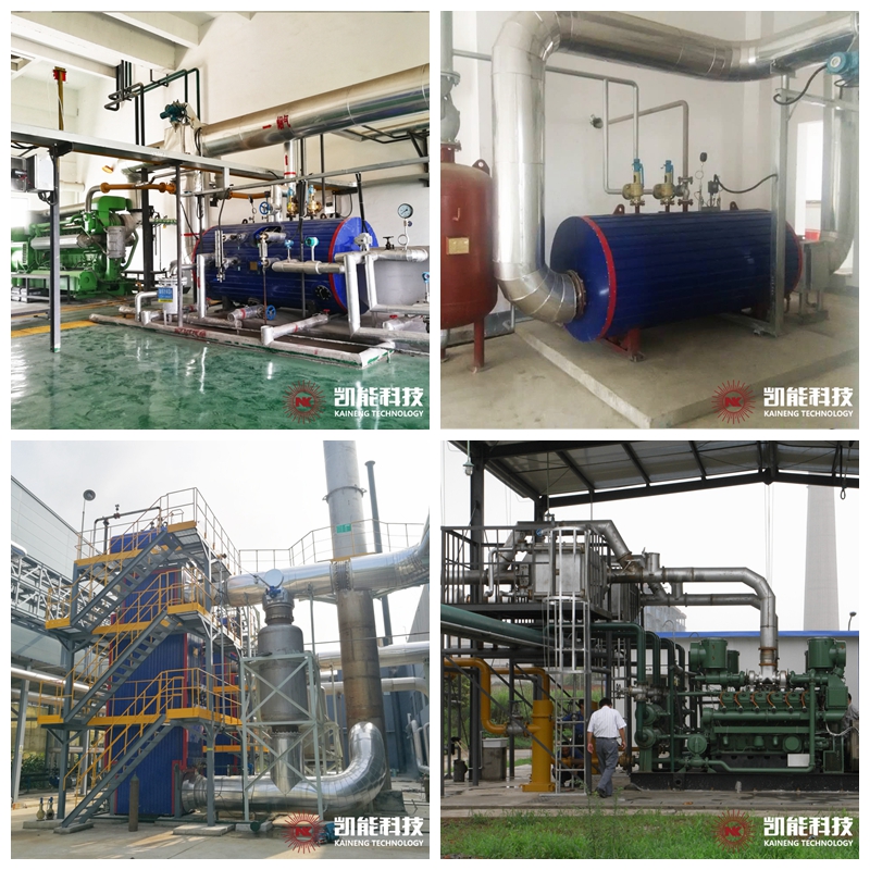 凱能科技余熱鍋爐項目現場 凱能科技余熱鍋爐項目現場