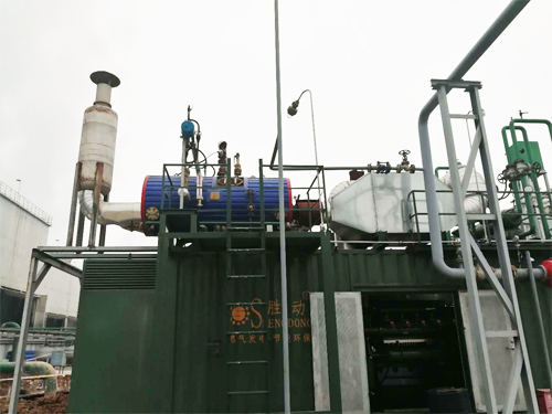 600KW發(fā)電機(jī)組余熱鍋爐項(xiàng)目現(xiàn)場(chǎng) 600KW發(fā)電機(jī)組余熱鍋爐項(xiàng)目現(xiàn)場(chǎng)