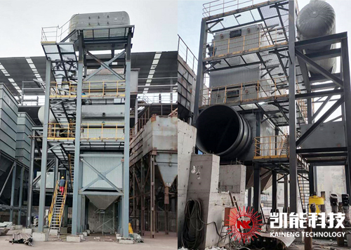工業(yè)窯爐余熱鍋爐項(xiàng)目現(xiàn)場(chǎng)