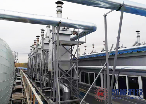 發電機組余熱鍋爐項目現場 發電機組余熱鍋爐項目現場