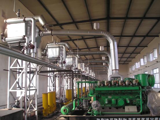 內蒙古烏海焦化電站發(fā)電機組余熱鍋爐