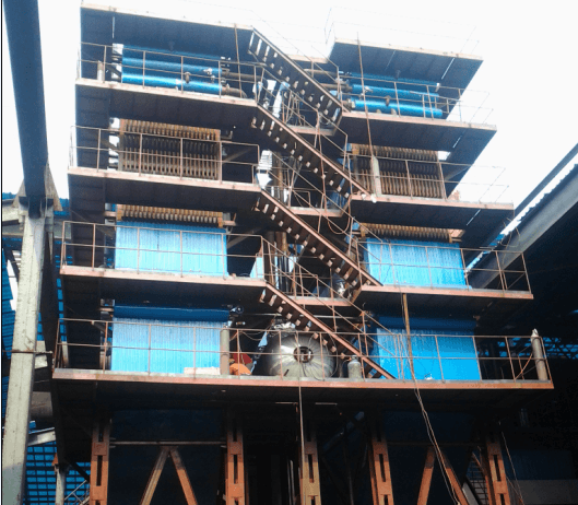 重慶2*16500KVA硅錳合金礦熱爐余熱鍋爐運行