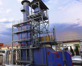 成莊46MW&18MW瓦斯發電余熱發電鍋爐項目