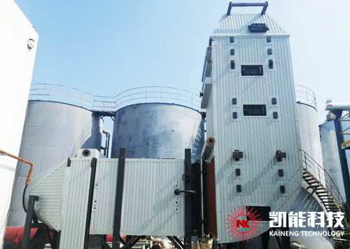 臨沂沼氣電站余熱脫硝一體化項目安裝順利